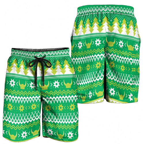 Santa Raiders Shorts for Men Christmas Rugby League Spirit - Aussie Hoodie