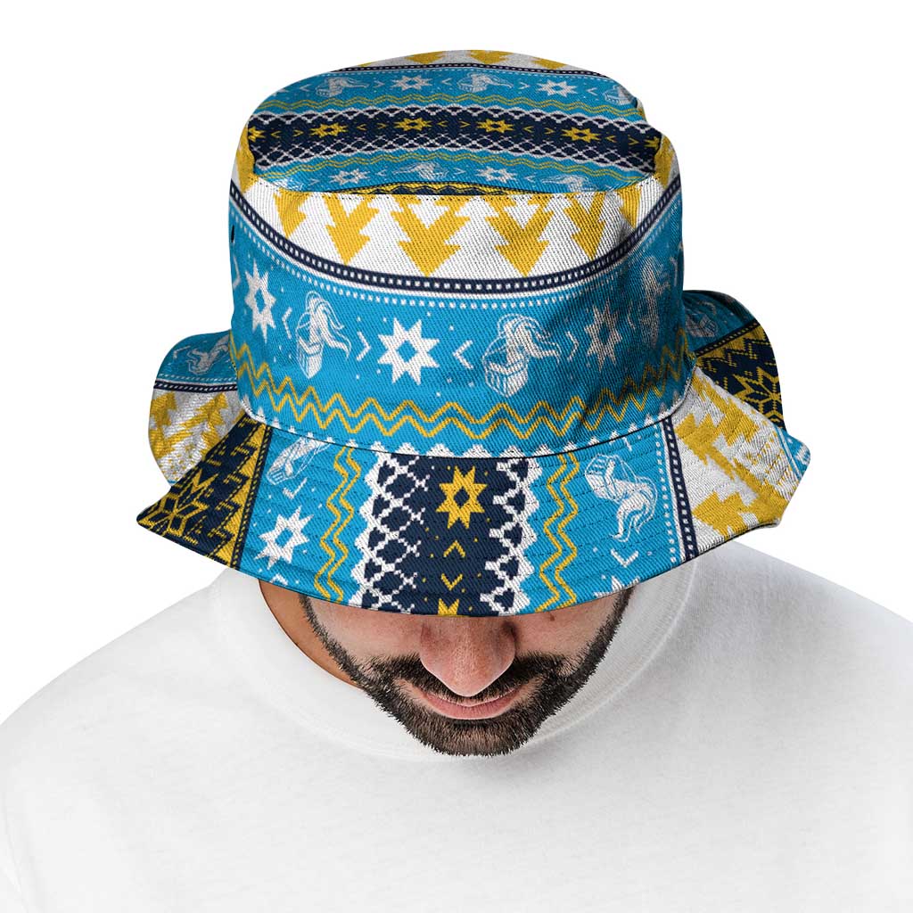 Santa’s Titan Warrior Bucket Hat Christmas Rugby League Spirit - Aussie Hoodie