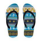 Santa’s Titan Warrior Flip Flops Christmas Rugby League Spirit - Aussie Hoodie