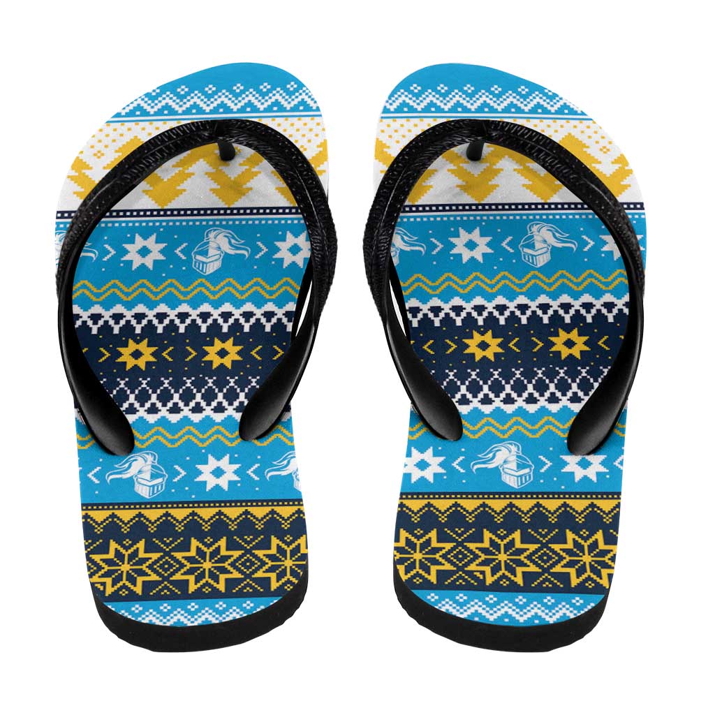 Santa’s Titan Warrior Flip Flops Christmas Rugby League Spirit - Aussie Hoodie