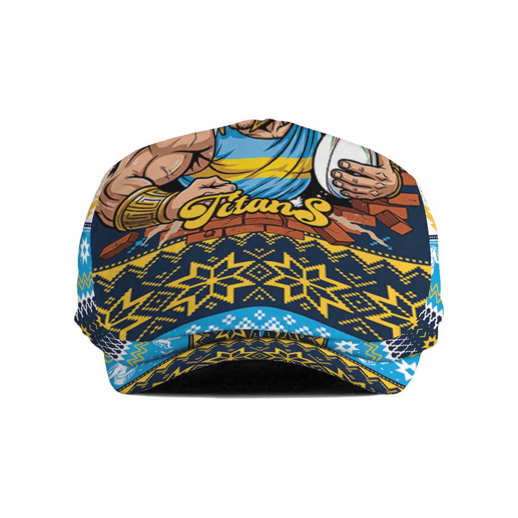Santa’s Titan Warrior Jeff Hat Christmas Rugby League Spirit - Aussie Hoodie