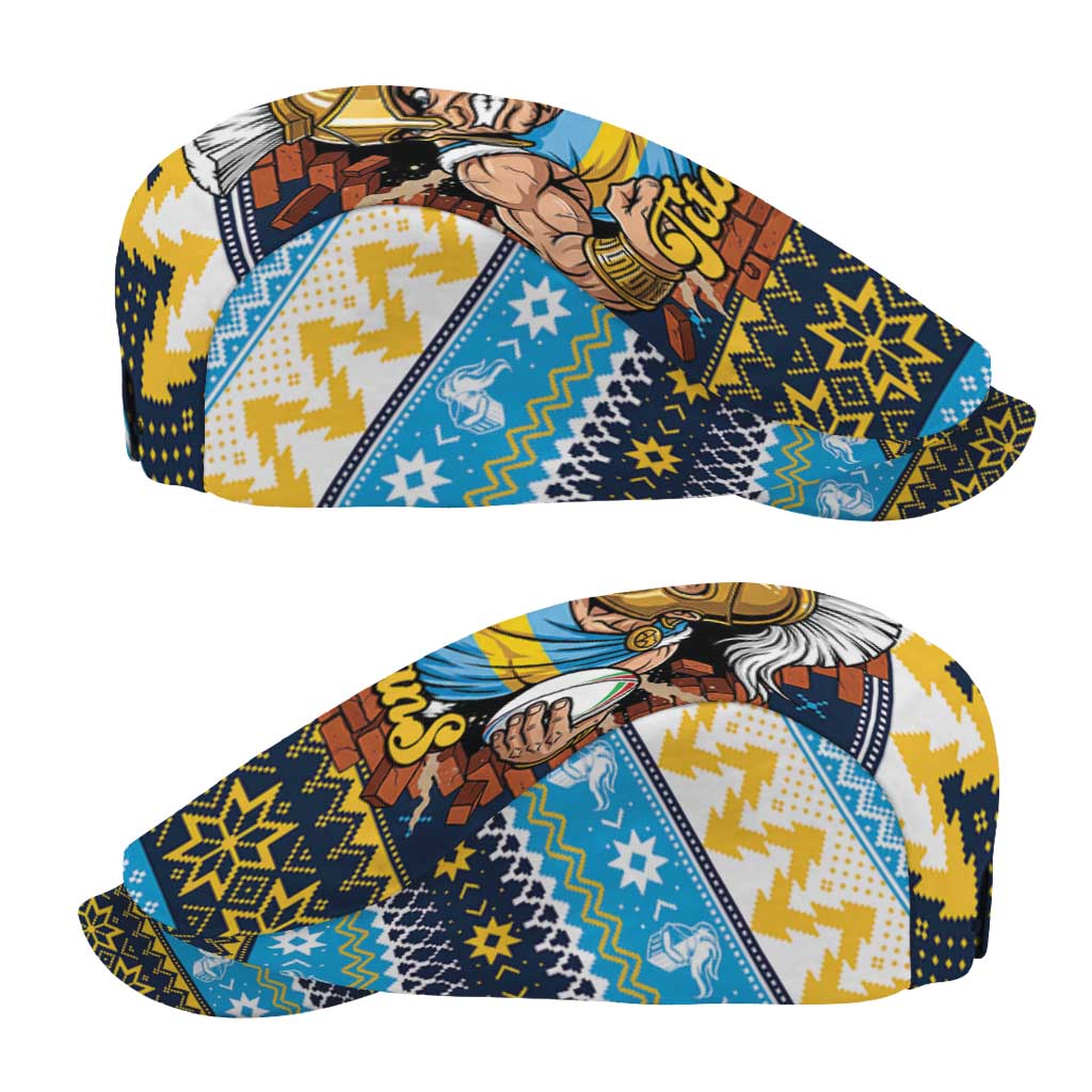 Santa’s Titan Warrior Jeff Hat Christmas Rugby League Spirit - Aussie Hoodie