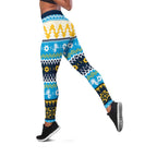 Santa’s Titan Warrior Leggings Christmas Rugby League Spirit - Aussie Hoodie