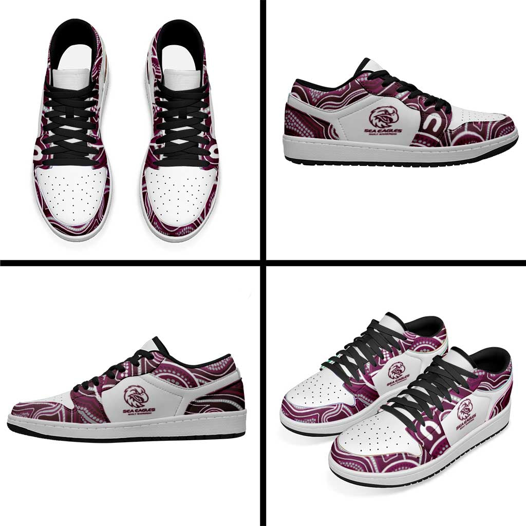 Sea Eagles 2026 Rugby Low Sneakers Aboriginal Art
