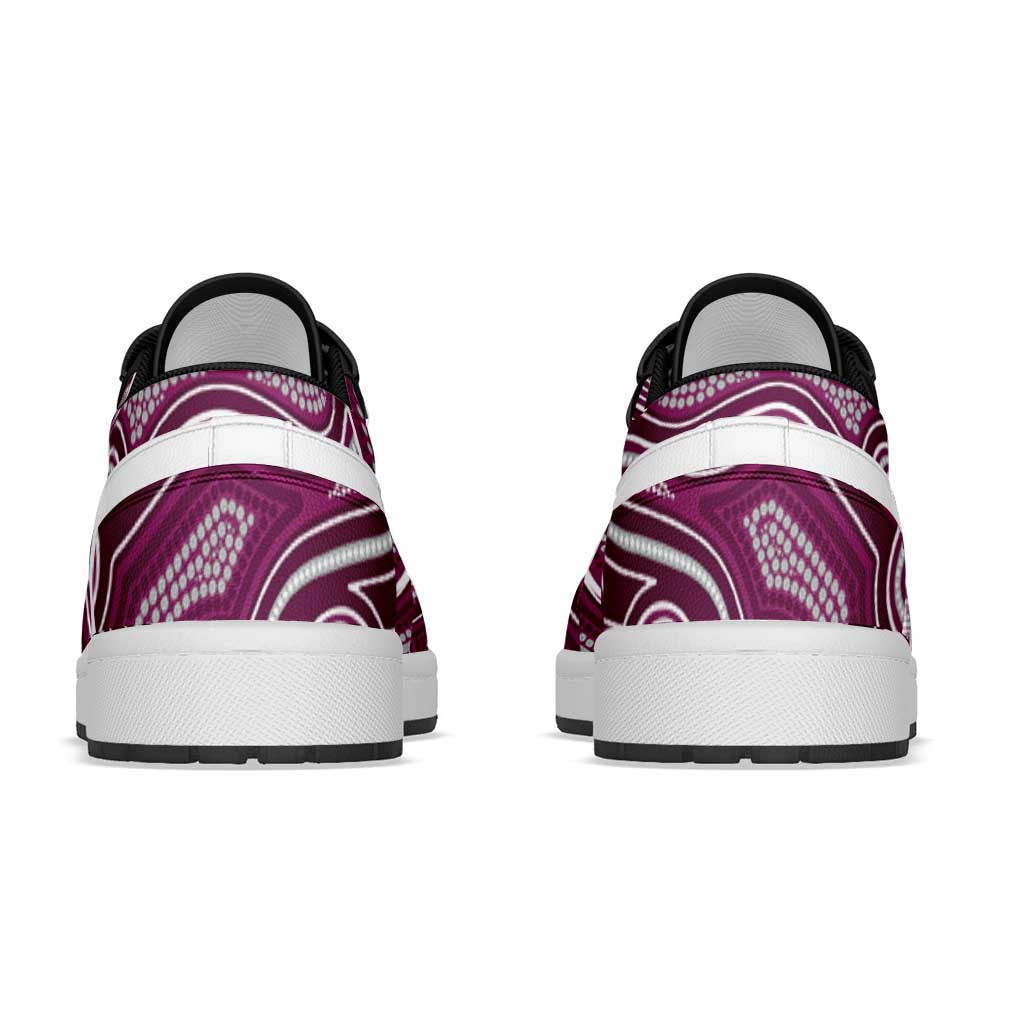 Sea Eagles 2026 Rugby Low Sneakers Aboriginal Art