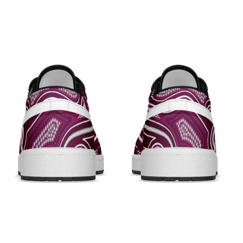 Sea Eagles 2026 Rugby Low Sneakers Aboriginal Art