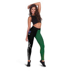 South Africa - New Zealand Greatest Rivals Rugby Leggings Bokke Vs Kiwi