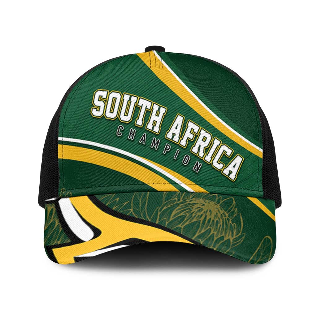 South Africa Rugby Bokke Baseball Net Cap Springboks - Stronger Together - Aussie Hoodie