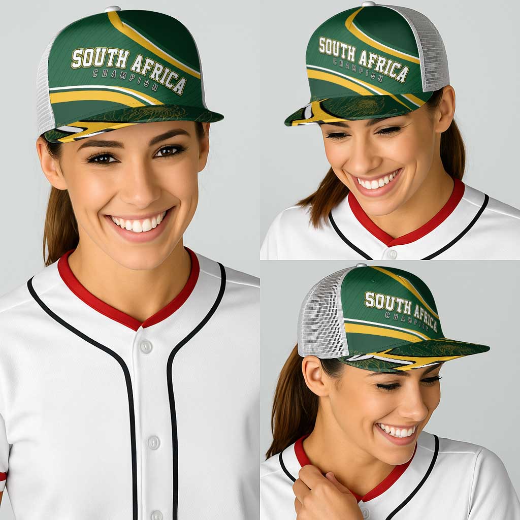South Africa Rugby Bokke Baseball Net Cap Springboks - Stronger Together - Aussie Hoodie