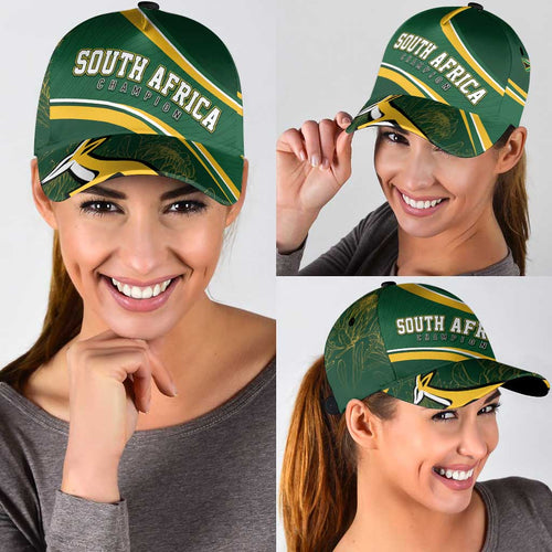 South Africa Rugby Bokke Classic Cap Springboks - Stronger Together LT07