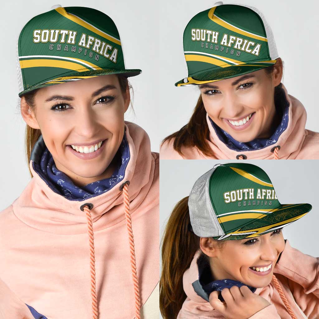 South Africa Rugby Bokke Mesh Trucker Cap Springboks - Stronger Together - Aussie Hoodie
