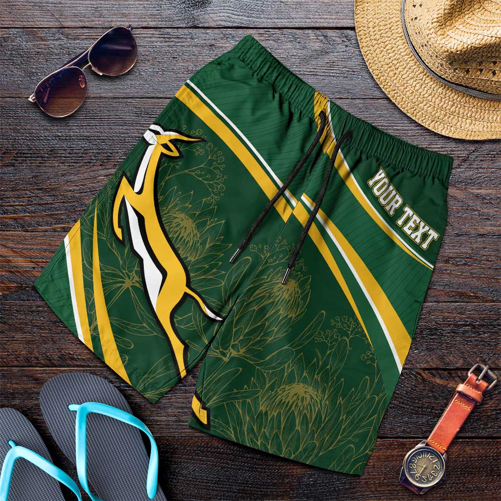 South Africa Rugby Personalized Bokke Shorts for Men Springboks - Stronger Together - Aussie Hoodie