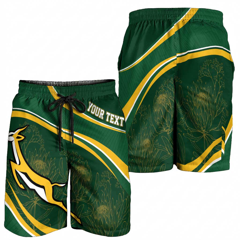 South Africa Rugby Personalized Bokke Shorts for Men Springboks - Stronger Together - Aussie Hoodie
