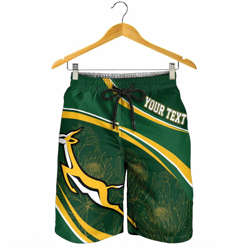 South Africa Rugby Personalized Bokke Shorts for Men Springboks - Stronger Together - Aussie Hoodie