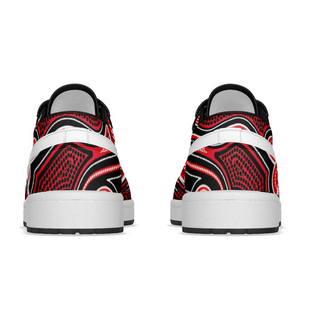 St Kilda Football 2026 Low Sneakers Aboriginal Art