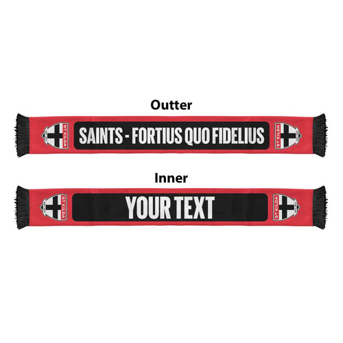 St Kilda Football Personalised Ruffneck Scarf 2026 Go Champions