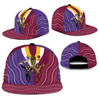 Storm And Broncos Rugby Snapback Cap Melbourne Brisbane Final Together Mascots Style - Aussie Hoodie