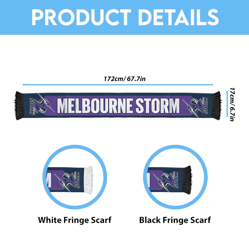 Storm Rugby Personalised Ruffneck Scarf 2026 Go Champions