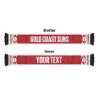 Suns Football Personalised Ruffneck Scarf 2026 Go Champions
