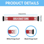 Suns Football Personalised Ruffneck Scarf 2026 Go Champions