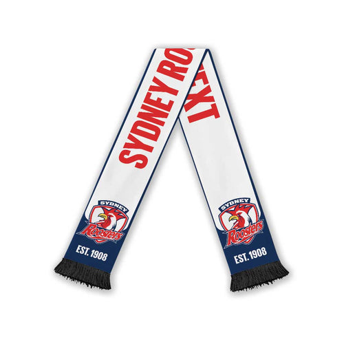 Sydney Roosters Rugby Personalised Ruffneck Scarf 2026 Go Champions