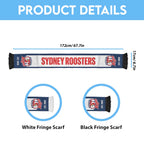 Sydney Roosters Rugby Personalised Ruffneck Scarf 2026 Go Champions