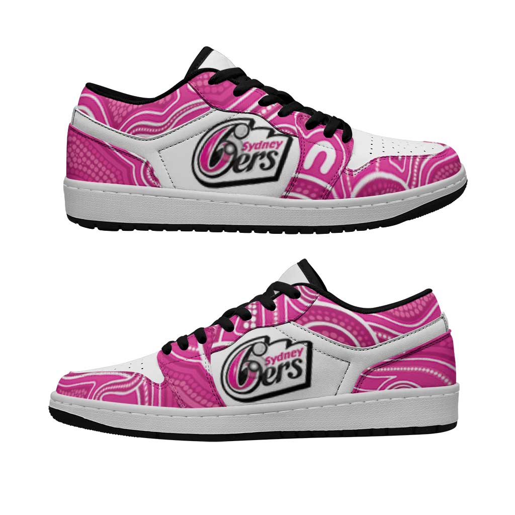 Sydney Sixers 2026 Cricket Low Sneakers Aboriginal Art