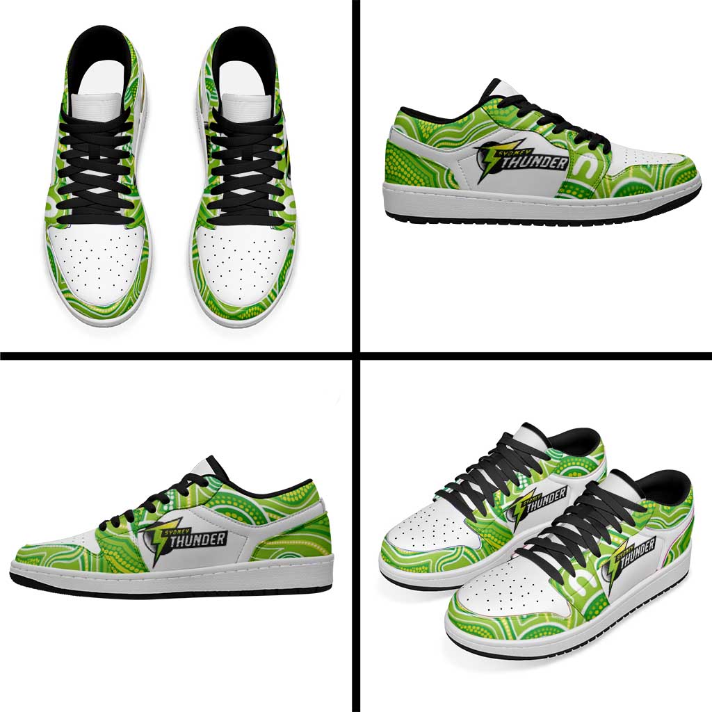 Sydney Thunder 2026 Cricket Low Sneakers Aboriginal Art