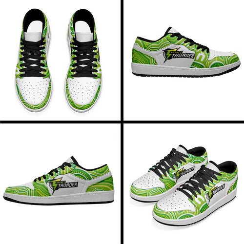 Sydney Thunder 2026 Cricket Low Sneakers Aboriginal Art