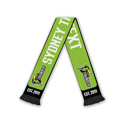Sydney Thunder Cricket Personalised Ruffneck Scarf 2026 Go Champions