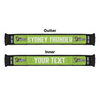 Sydney Thunder Cricket Personalised Ruffneck Scarf 2026 Go Champions