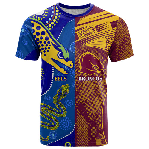 Customer Request - Eels and Broncos - 23/02/26 - T Shirt - LT9