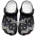 Taniko Aotearoa Mix Paua Shell Clogs Shoes Niho Taniwha Lilac Glitter - Aussie Hoodie