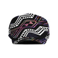 Taniko Aotearoa Mix Paua Shell Jeff Hat Niho Taniwha Lilac Glitter - Aussie Hoodie