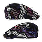 Taniko Aotearoa Mix Paua Shell Jeff Hat Niho Taniwha Lilac Glitter - Aussie Hoodie