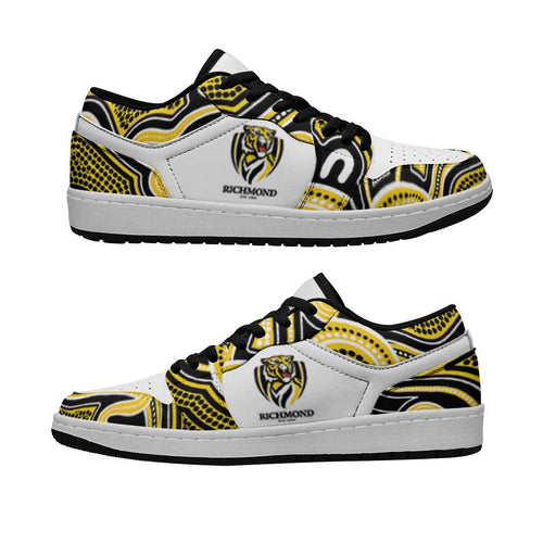 Tigers Richmond Football 2026 Low Sneakers Aboriginal Art