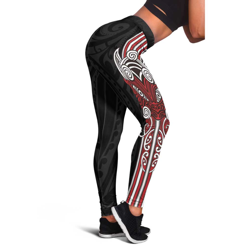 Toitu Te Reo Maori Toitu Te Whenua Toitu Te Tiriti Leggings Maori Warrior New Zealand - Aussie Hoodie
