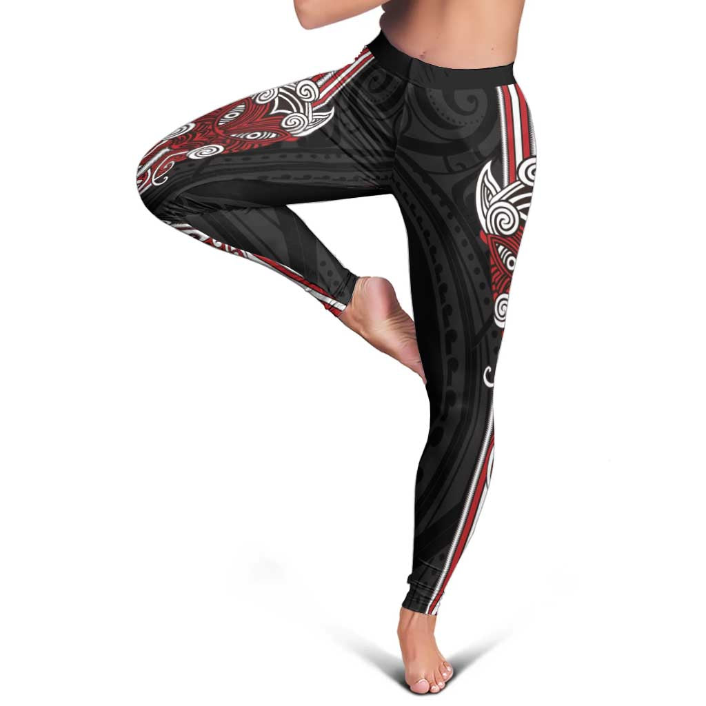 Toitu Te Reo Maori Toitu Te Whenua Toitu Te Tiriti Leggings Maori Warrior New Zealand - Aussie Hoodie