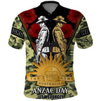 Anzac Day Polo Shirt - Australian Army Camo Patterns