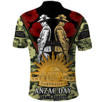 Anzac Day Polo Shirt - Australian Army Camo Patterns
