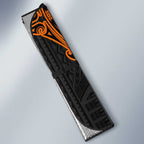 Personalized Wests Tigers Auto Sun Shade Polynesian Tribal Pattern Style