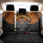 Personalized Wests Tigers Back Car Seat Cover Polynesian Tribal Pattern Style