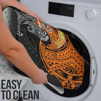 Personalized Wests Tigers Bathroom Set Polynesian Tribal Pattern Style