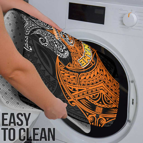 Personalized Wests Tigers Bathroom Set Polynesian Tribal Pattern Style