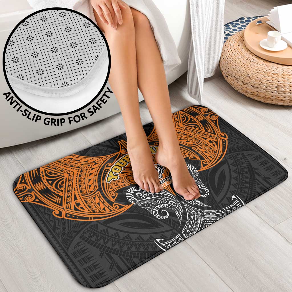 Personalized Wests Tigers Bathroom Set Polynesian Tribal Pattern Style