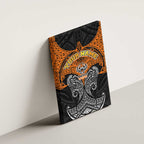 Personalized Wests Tigers Canvas Wall Art Polynesian Tribal Pattern Style