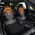 Personalized Wests Tigers Car Seat Cover Polynesian Tribal Pattern Style