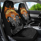 Personalized Wests Tigers Car Seat Cover Polynesian Tribal Pattern Style