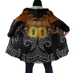 Personalized Wests Tigers Cloak Polynesian Tribal Pattern Style