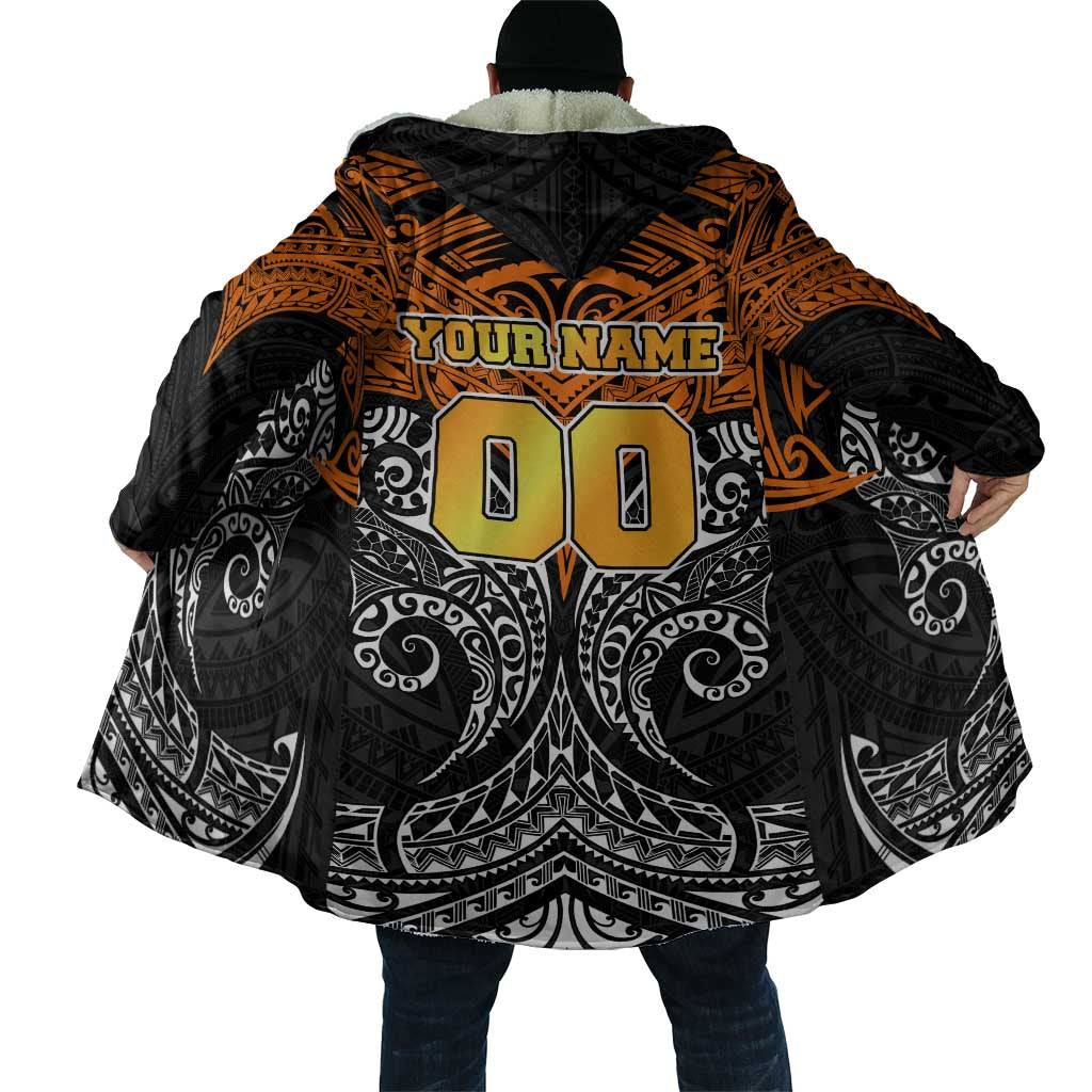 Personalized Wests Tigers Cloak Polynesian Tribal Pattern Style